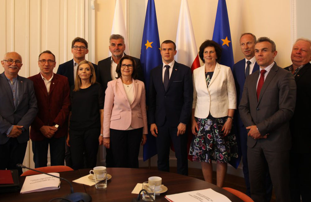 INAUGURACYJNE POSIEDZENIE SZTABU PRZYGOTOWAŃ OLIMPIJSKICH I PARAOLIMPIJSKICH DS. SPORTÓW LETNICH - TOKIO 2020