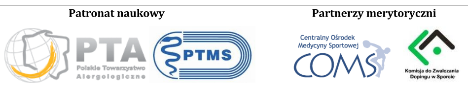 OLIMPIJSKI DZIEŃ ALERGII I ASTMY sponsorzy